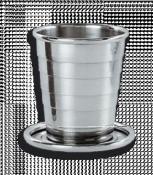 VASO TELESCOPICO INOX. 7 CM.